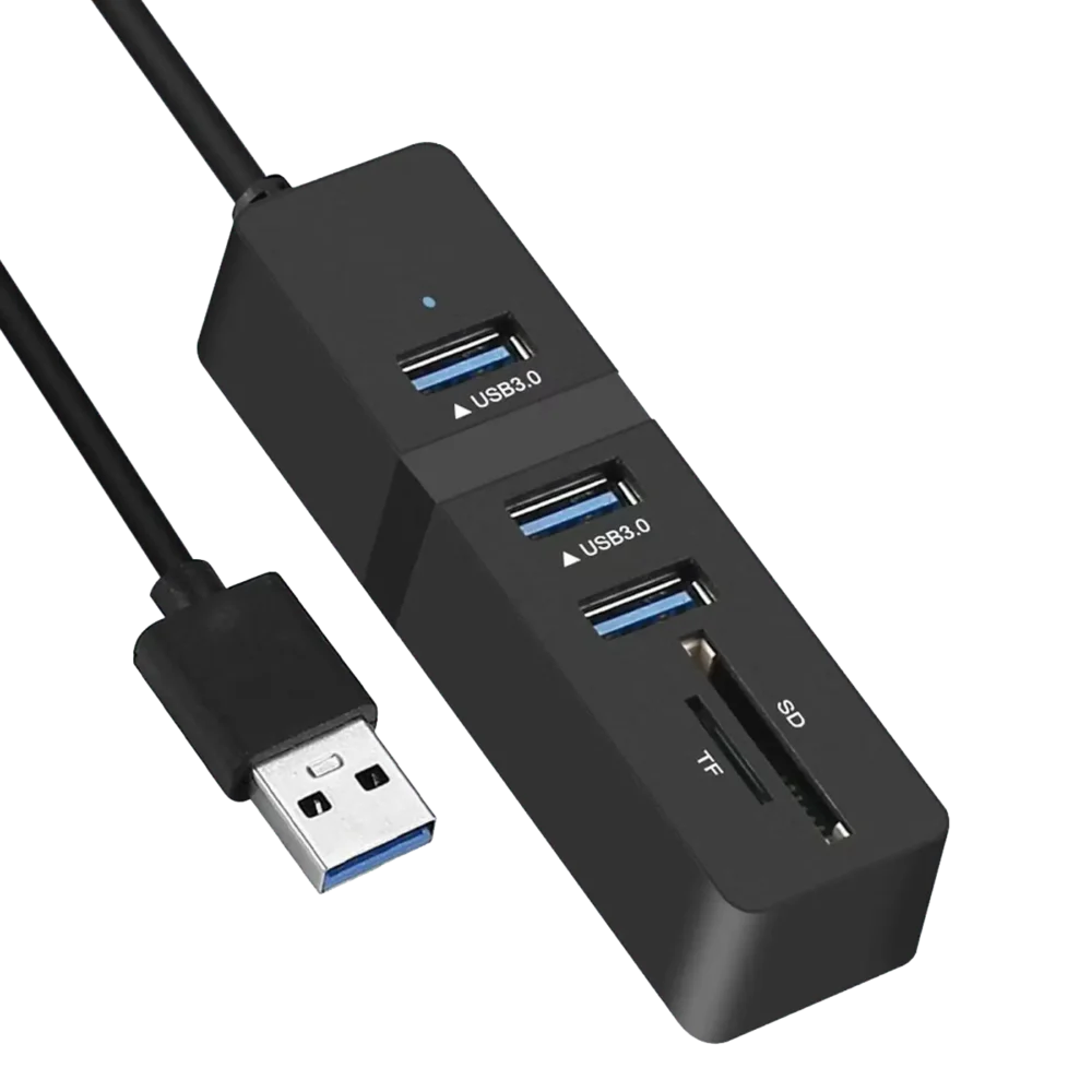 GL-Z22 USB Hub with Card reader