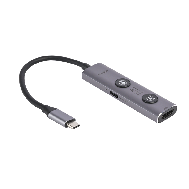 GCV296 7-in-1 AI USB-C Hub with Smart Voice Assistant & 4K HDMI - Image 2