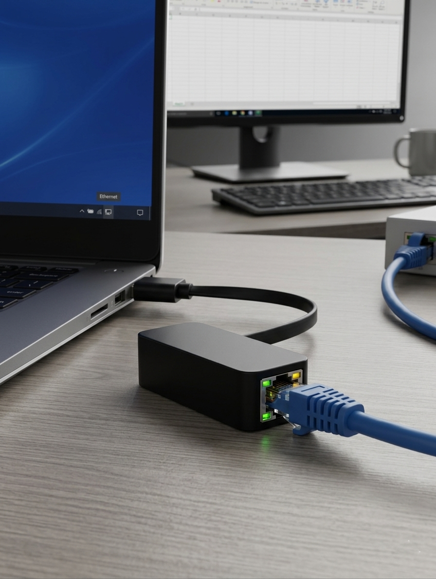 GL-93 USB 3.0 to Gigabit Ethernet Adapter (1000Mbps) with Compact Storage Design - Image 5