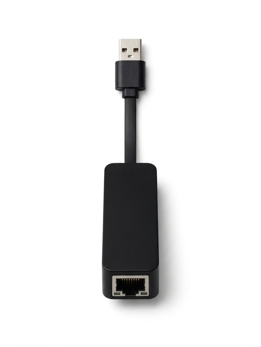 GL-93 USB 3.0 to Gigabit Ethernet Adapter (1000Mbps) with Compact Storage Design